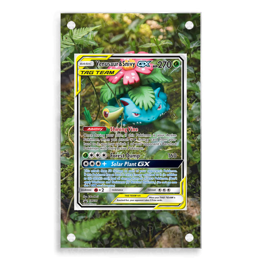 Venusaur & Snivy Gx SM229 Extended Art - Pukaslab
