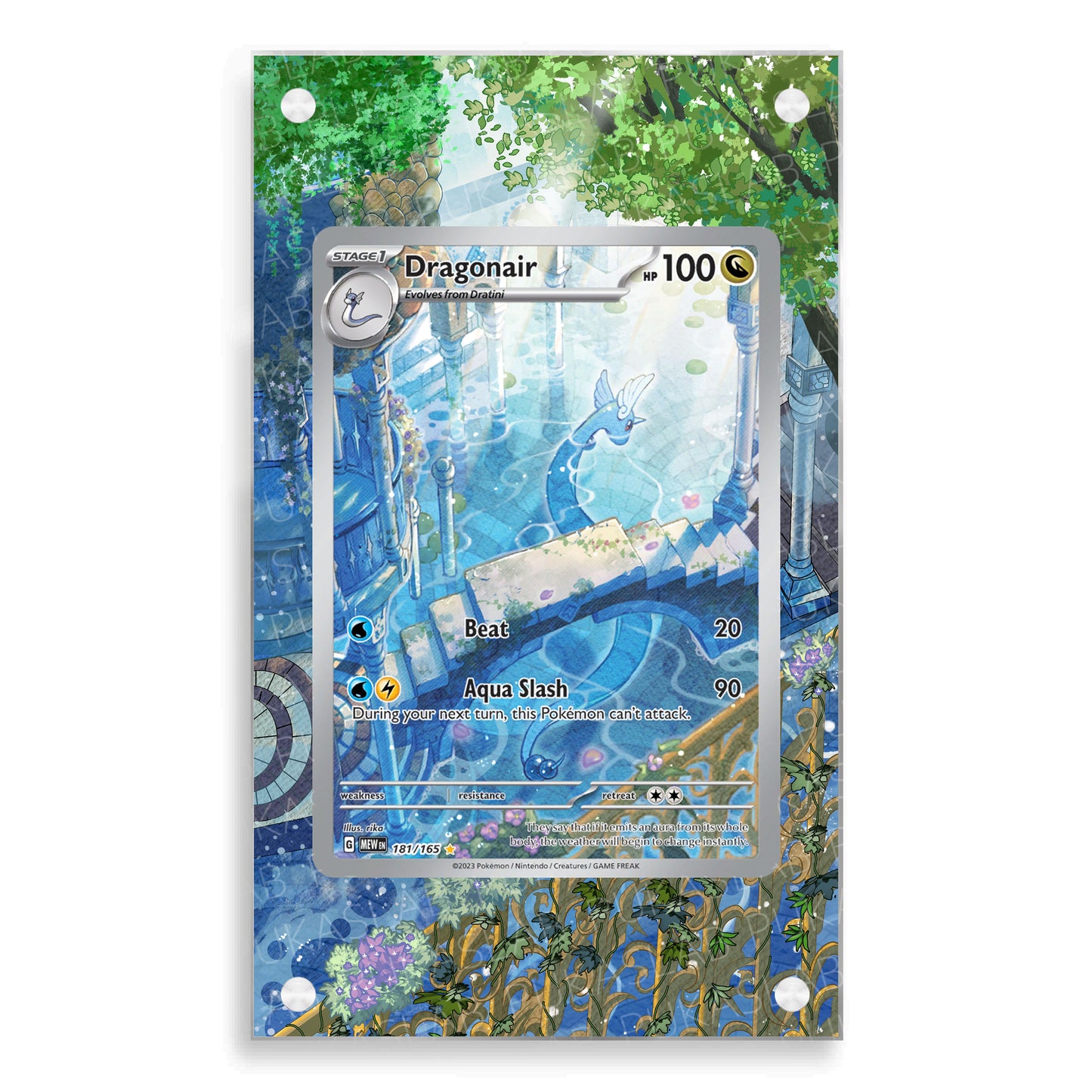 Dragonair 181/165 Magnetic Case - Pokemon Extended Art Case