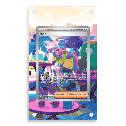 Iono 237/091 Trainer Magnetic Case - Pokemon Extended Art Case