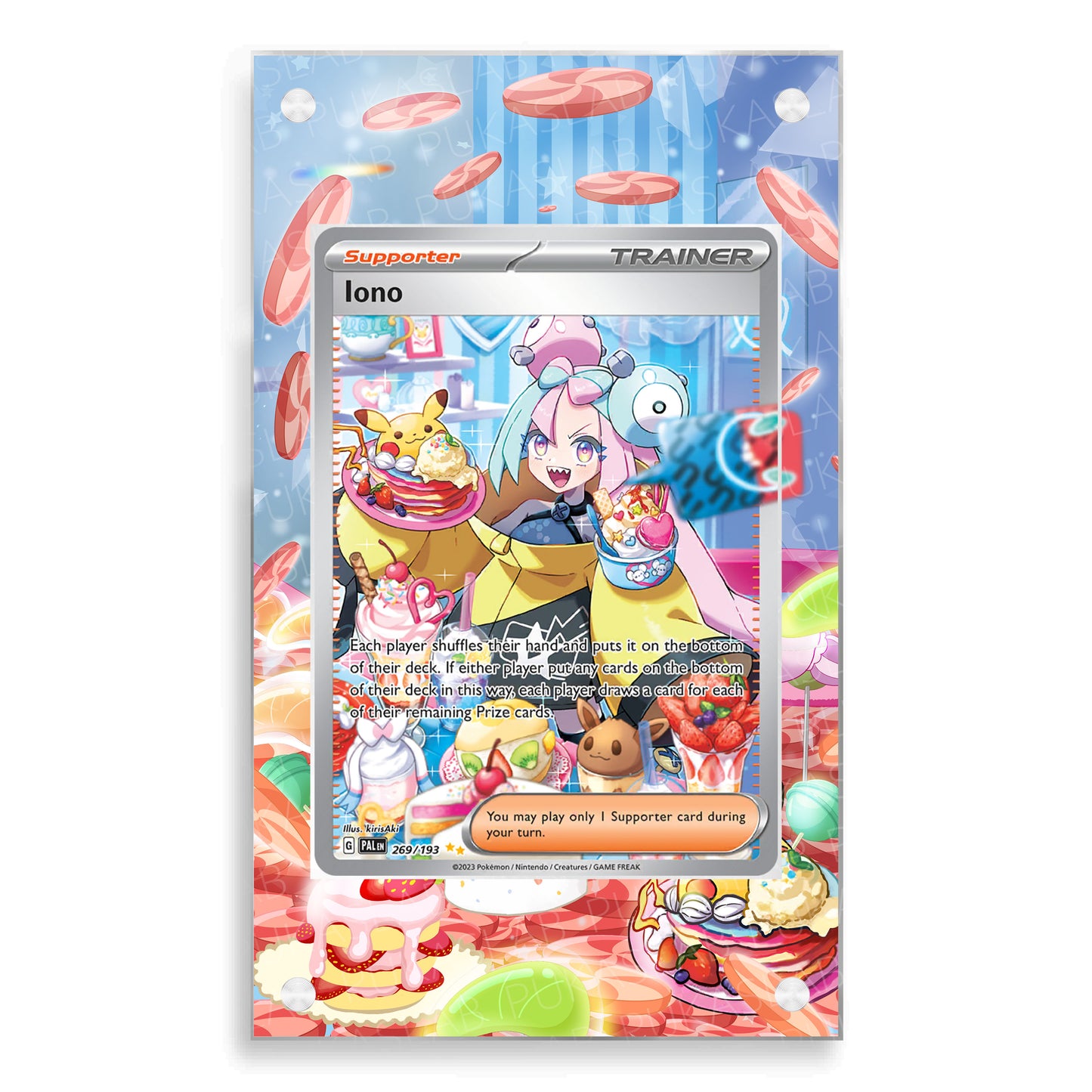 Iono 269/193	Trainer Magnetic Case - Pokemon Extended Art Case