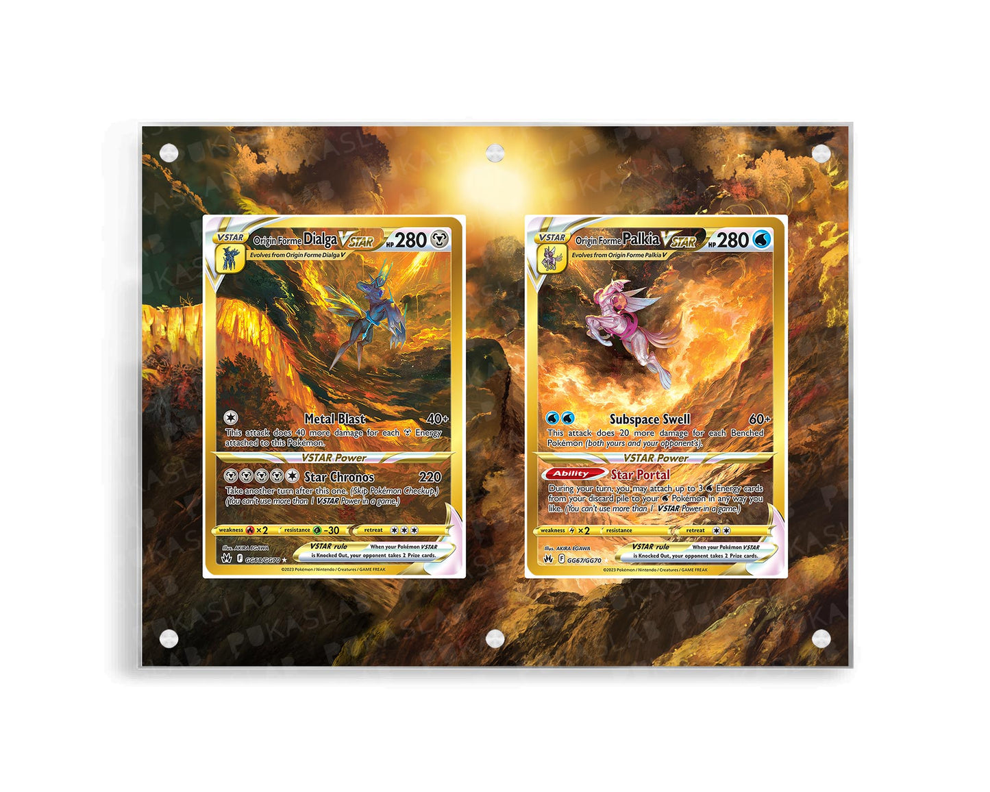 Palkia & Dialga Double Extended Case