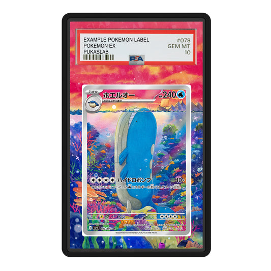 Wailord 162/159 Psa Slab Extended Art - Pukaslab