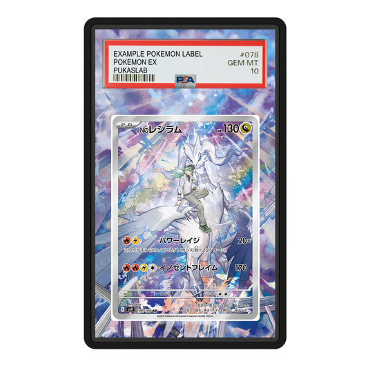 N'S Reshiram 167/159 Psa Slab Extended Art - Pukaslab