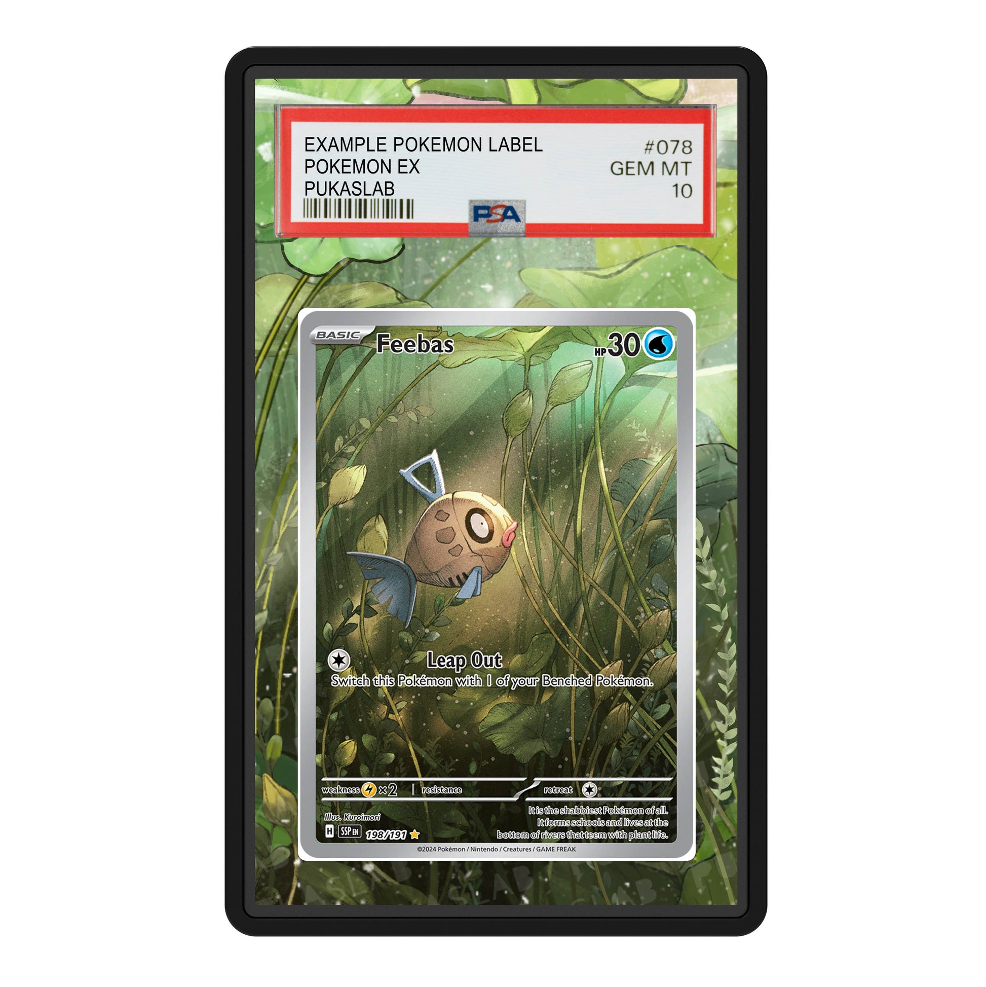 Feebas 198/191 Psa Slab Extended Art - Pukaslab