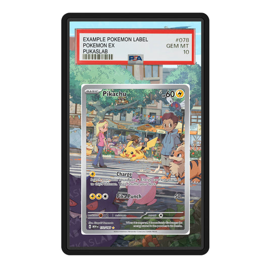 Pikachu 151 173/165 Psa Slab Extended Art - Pukaslab