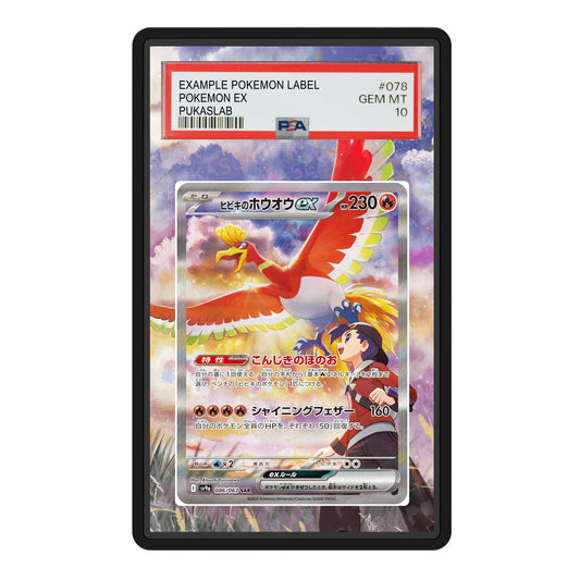 Ethan's Ho-Oh 230/182 Psa Slab Extended Art - Pukaslab
