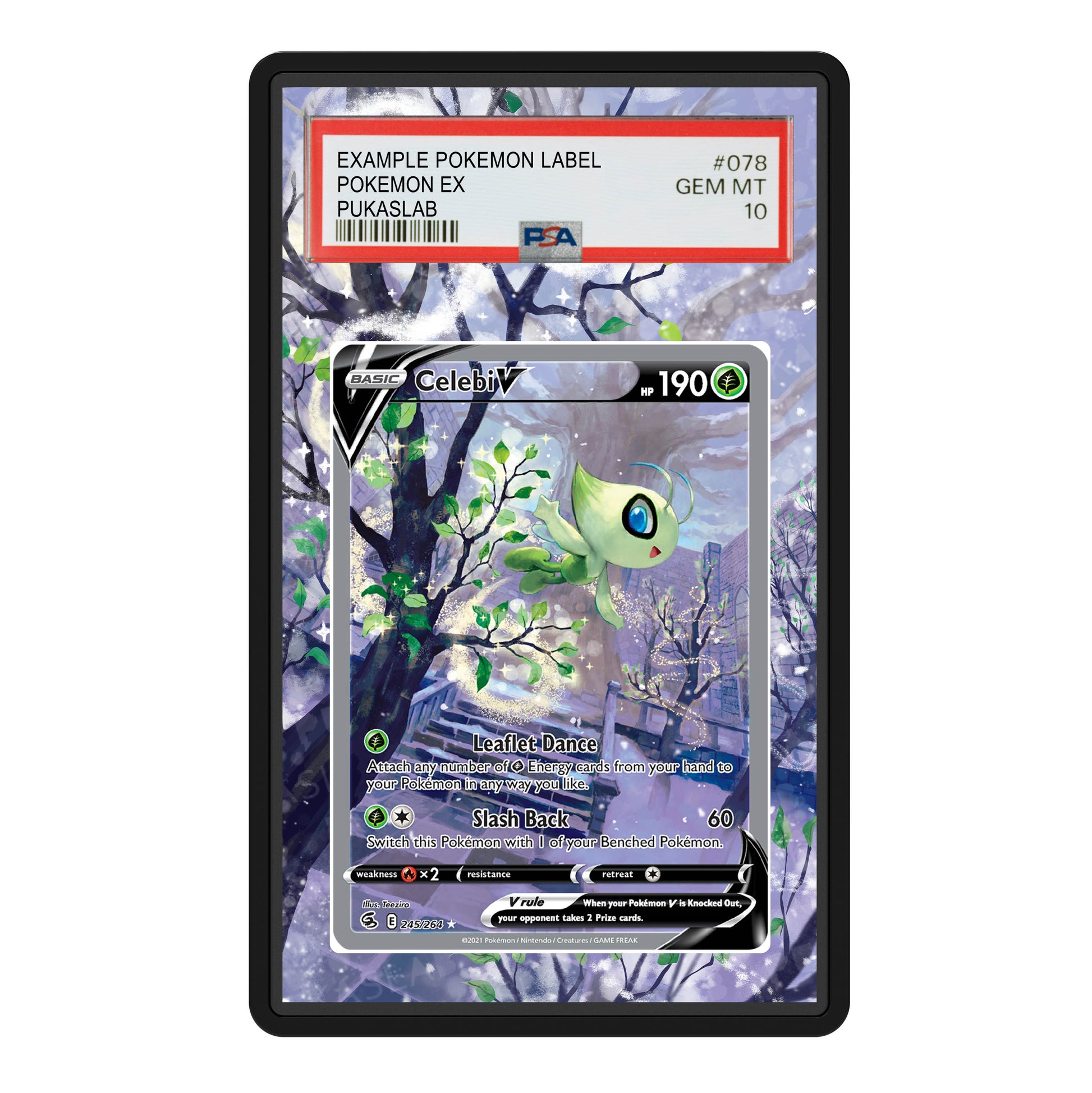 celebi v pokemon card Pokmon TCG Celebi V Fusion Strike 245/264 Holo Full Art