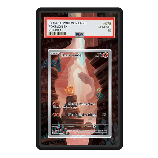Charmander 168/165 Psa Slab Extended Art - Pukaslab