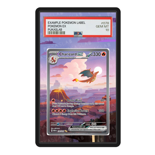 Charizard 151 199/165 Psa Slab Extended Art - Pukaslab
