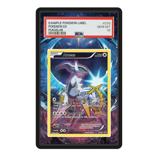 Arceus XY116 Psa Slab Extended Art - Pukaslab