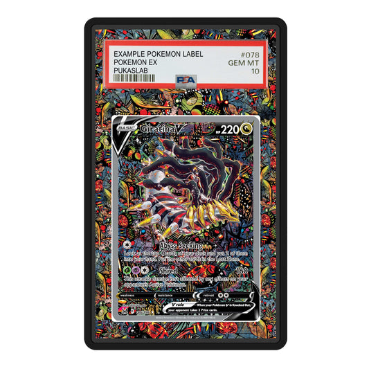 Giratina 186/196 Psa Slab Extended Art - Pukaslab