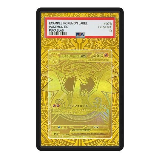 Mega Charizard X Ex 116/080 Psa Slab Extended Art - Pukaslab