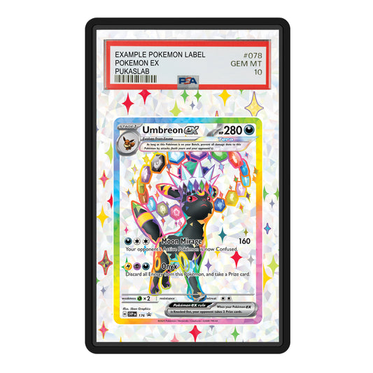 Umbreon Ex 176 Psa Slab Extended Art - Pukaslab