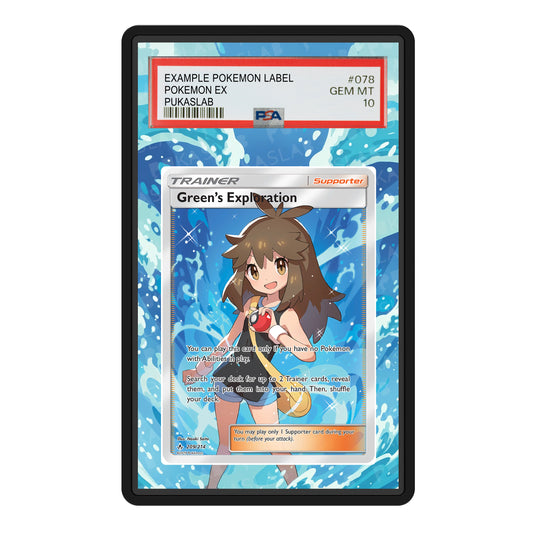 Green's Exploration Trainer 209/214 Psa Slab Extended Art - Pukaslab
