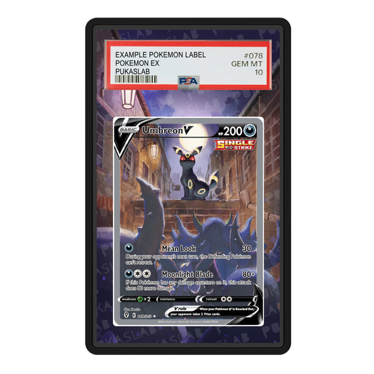 Umbreon V 189/203 Psa Slab Extended Art - Pukaslab