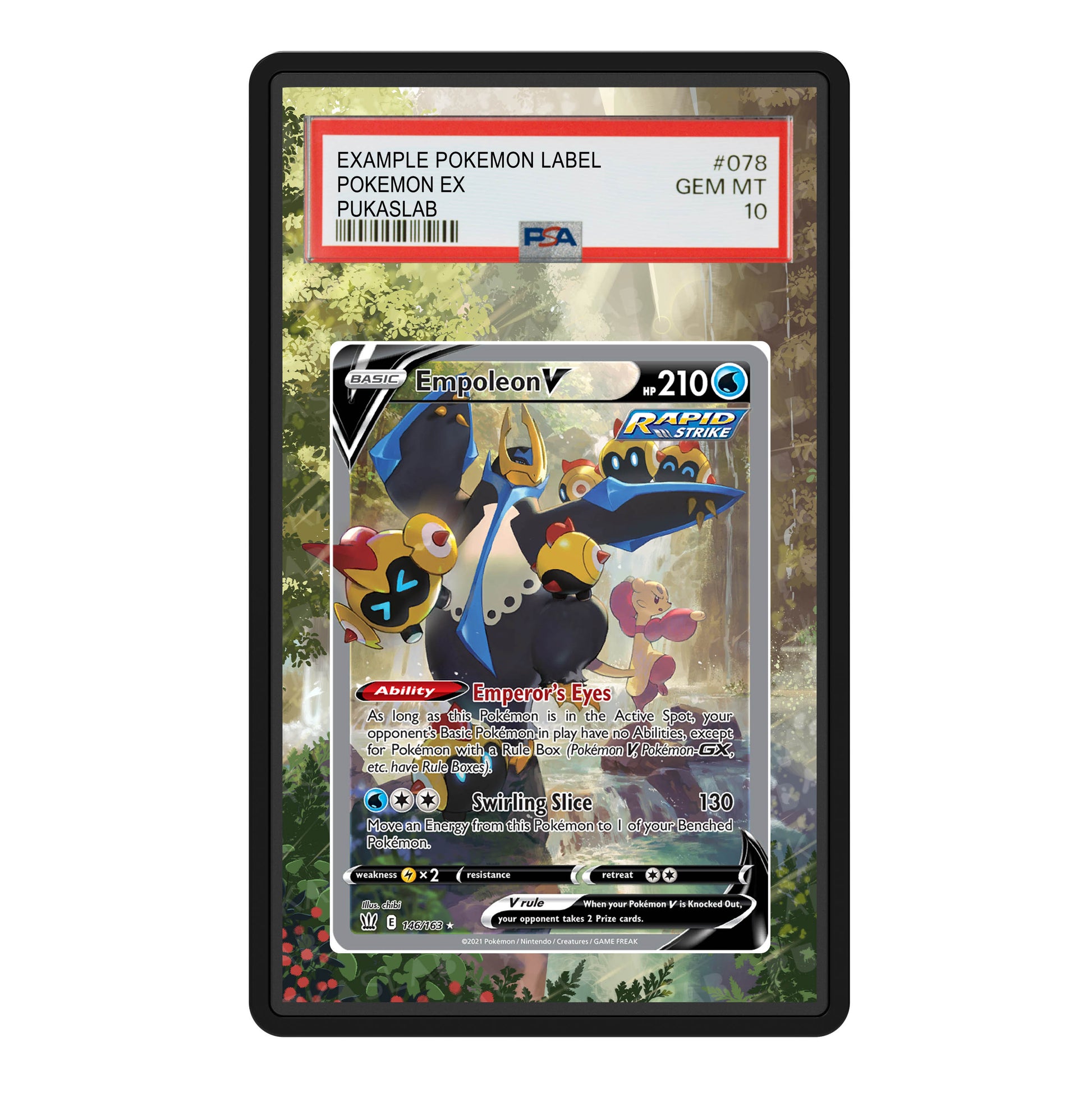 Empoleon V 146/163 Psa Slab Extended Art - Pukaslab