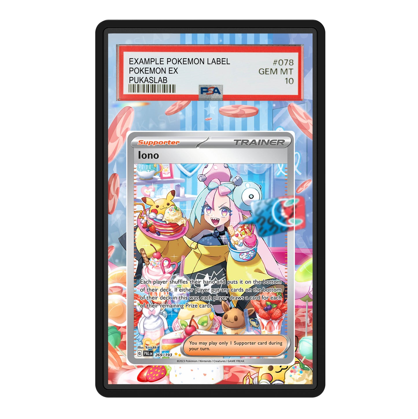 Iono 269/193 Psa Slab Extended Art - Pukaslab