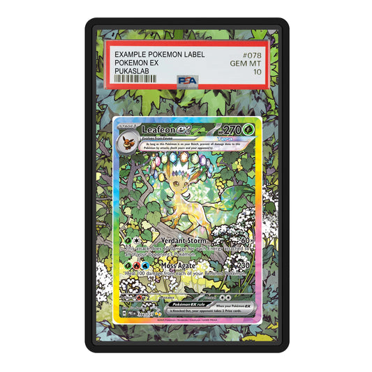 Leafeon 144/131 Psa Slab Extended Art - Pukaslab